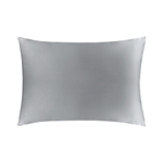 Комплект постельного белья из премиального сатина светло-серого цвета из коллекции essential, 150х20