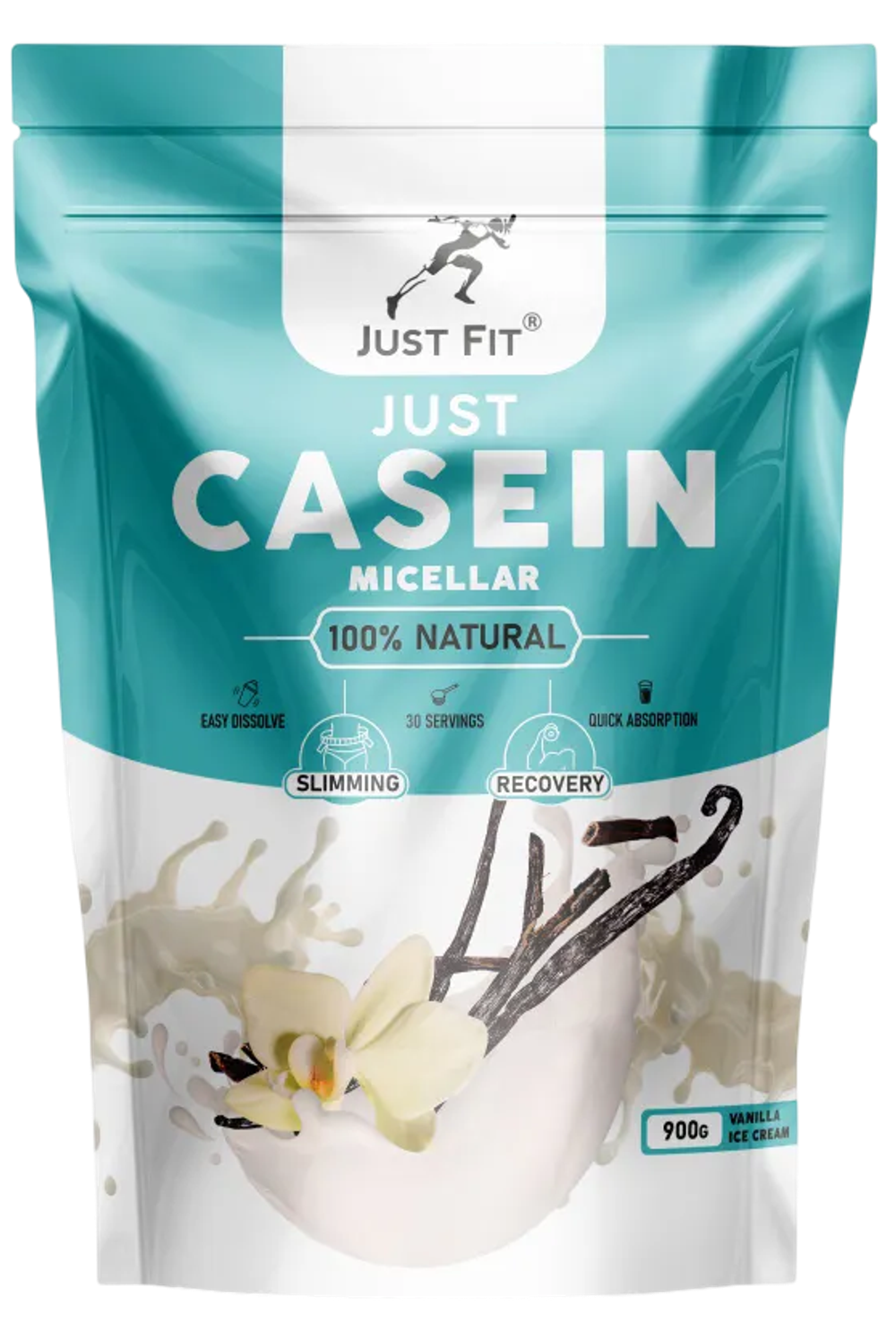 Just Fit Casein micellar 900g , Казеин