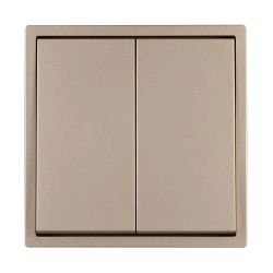 Механизм выключателя управления шторами SWT-TENDO-MKR2-PL-GD (230V, 10A) (Arlight, Песочный) 054141