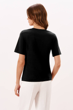 23235 Футболка женская (черный)