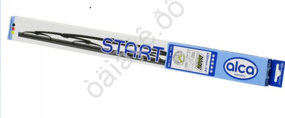 Щетка дворника 600мм  АЛКА START силикон/графит 115-24