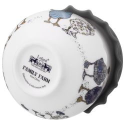 БАНКА LEFARD "FAMILY FARM" С СИЛИКОНОВОЙ КРЫШКОЙ 8*8*6,5 CM 180 МЛ