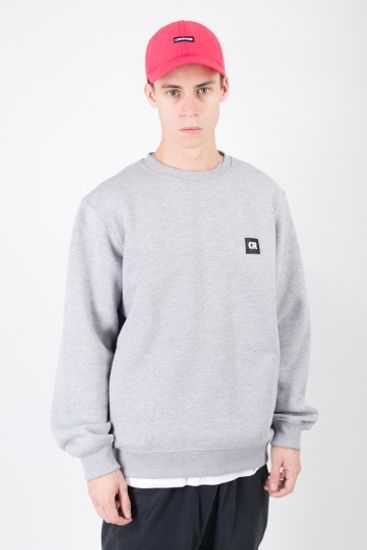 Толстовка CODERED Crew Серый Меланж
