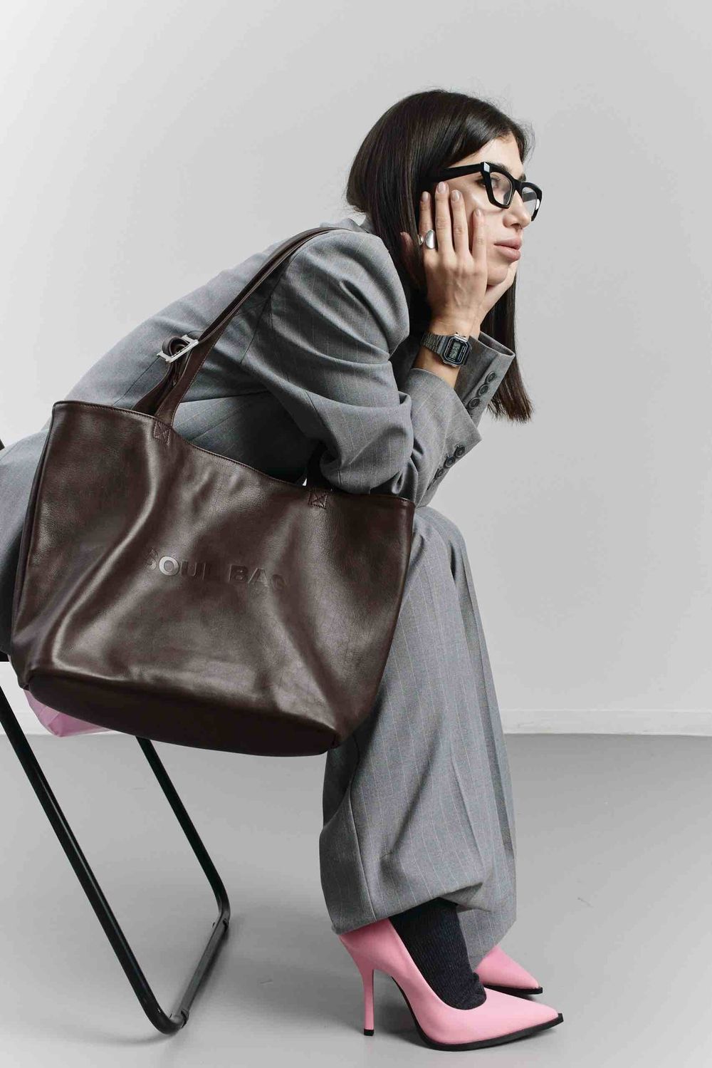 Сумка Imean Amber Bag коричневая