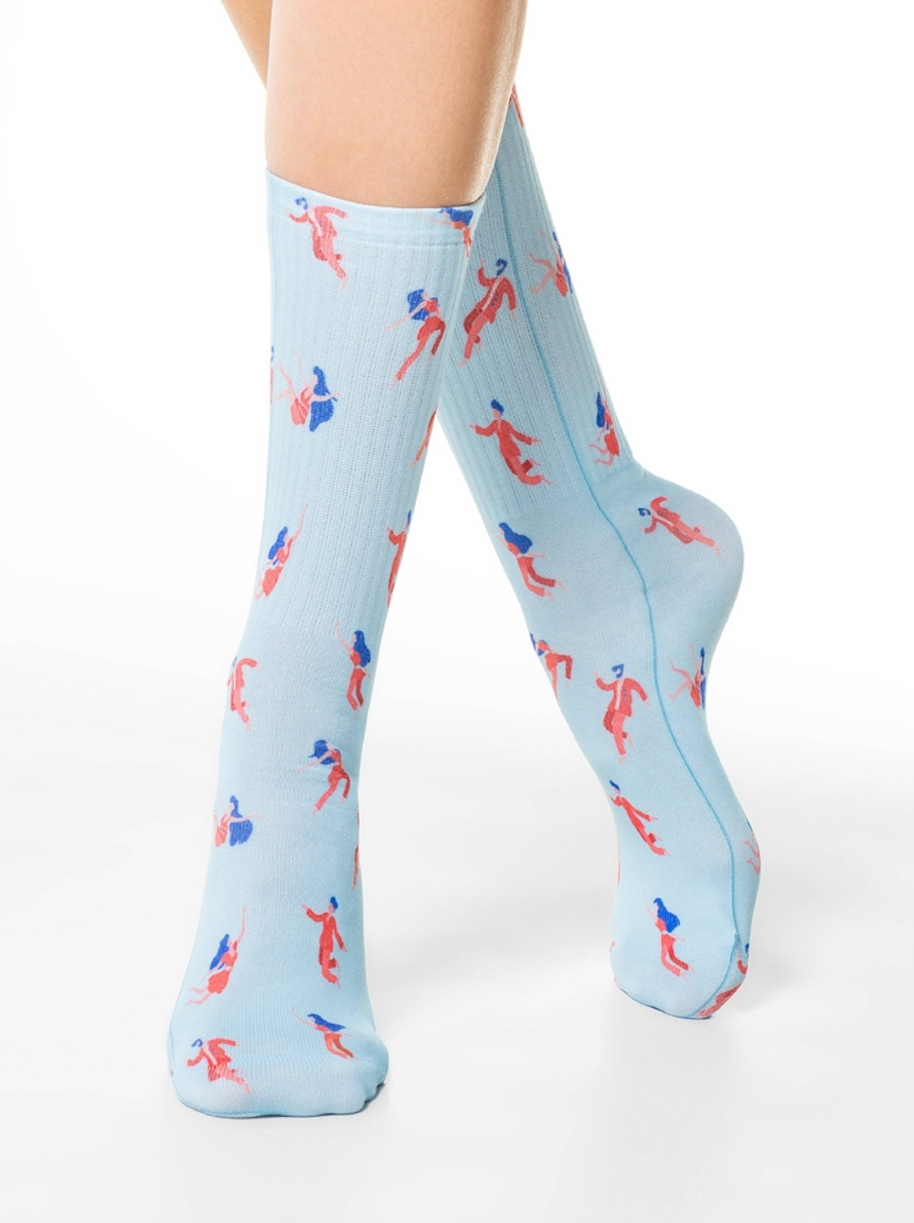 CONTE ELEGANT (3 пары) Носки женские хлопковые