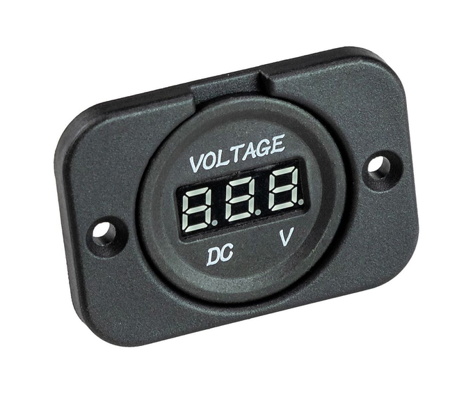 Вольтметр цифровой на панели 5-30 в