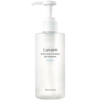 LUVUM Hyaluronic Moisture Gel Cleanser Bamboo гиалуроновый гель-пенка для умывания