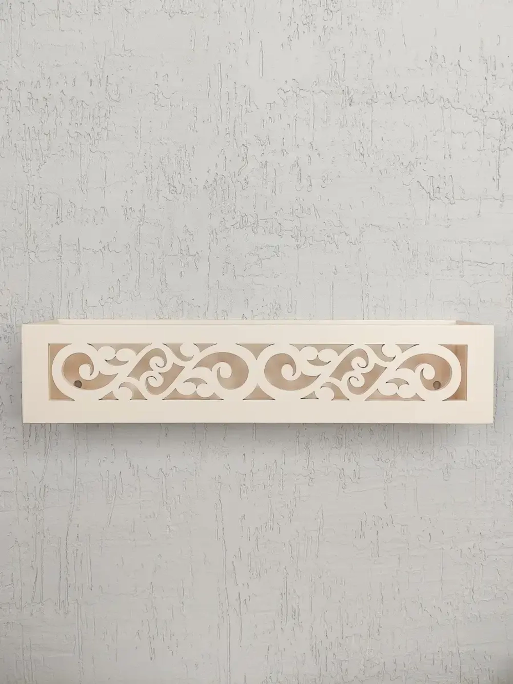 Полка настенная навесная 49*10*10 см