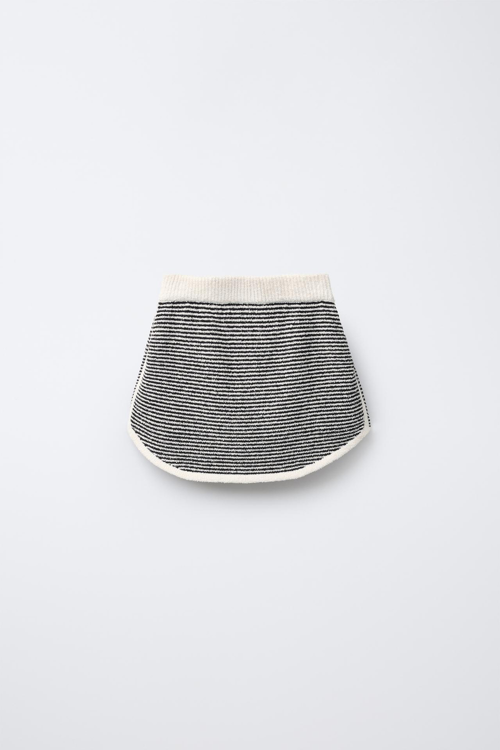 ZARA ЮБКА ИЗ МАХРОВОЙ ТКАНИ В ПОЛОСКУ, ПОЛОСКИ