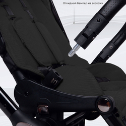 Детская коляска Sweet Baby Vento Black 2 в 1 Black