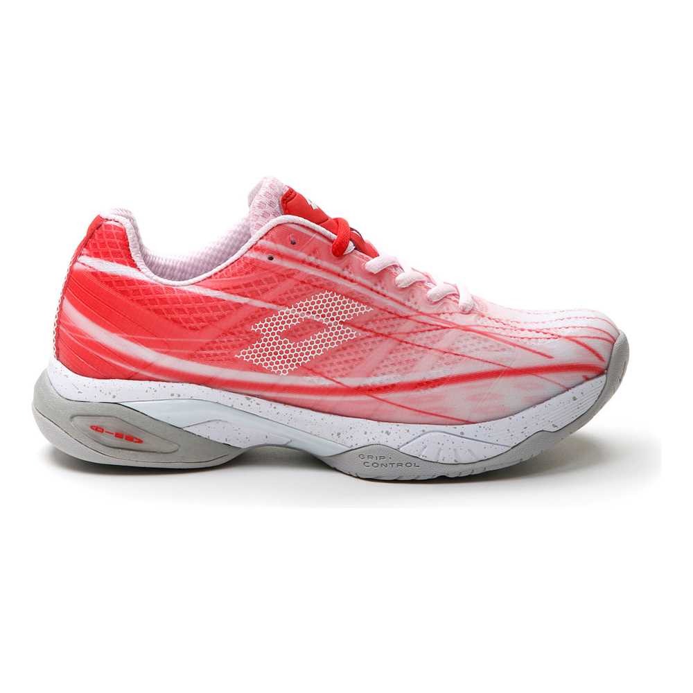 Женские теннисные кроссовки Lotto Mirage 300 SPD All Court Shoe Women - Coral, White