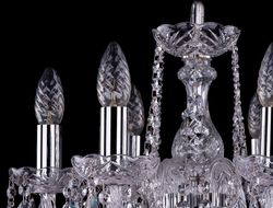 Подвесная люстра Bohemia Ivele Crystal 1402 1402/6/141/Ni