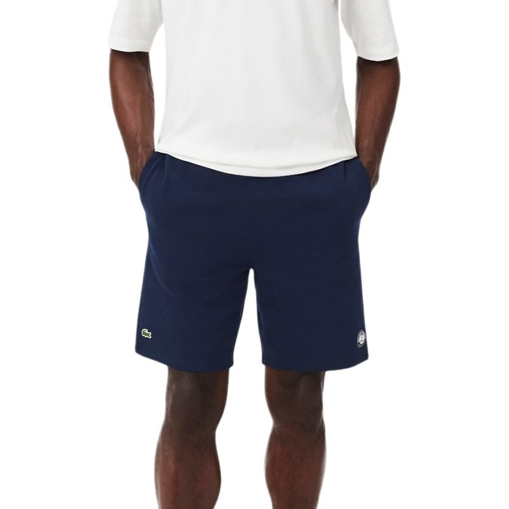 Теннисные шорты Lacoste Roland-Garros Edition Fleece - midnight blue