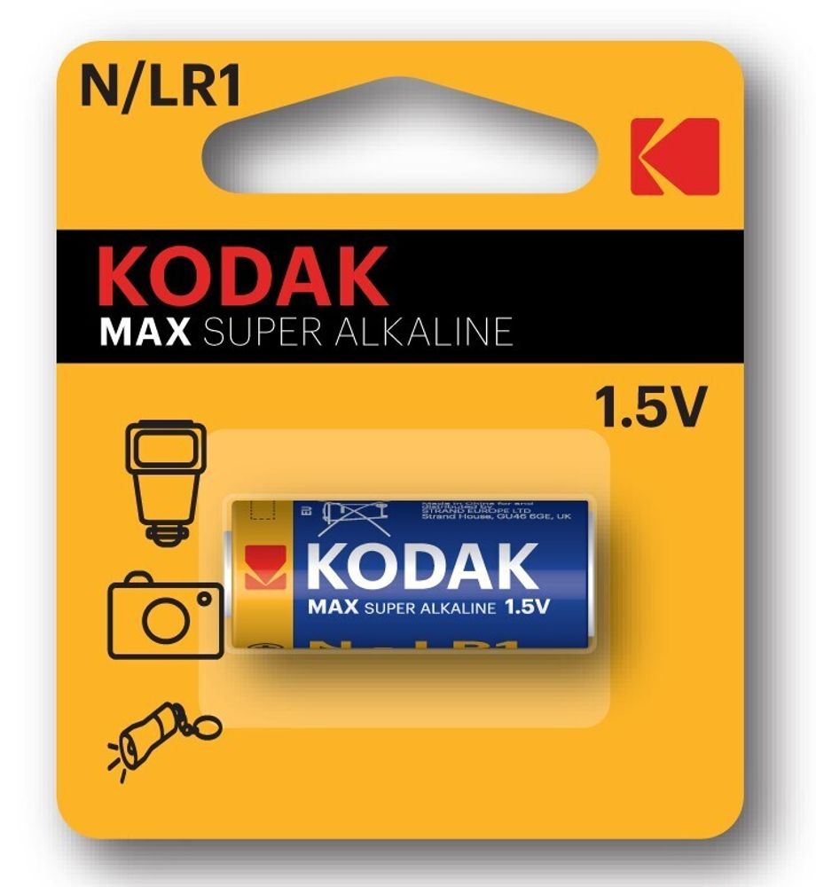 Батарейка LR1-1BL Kodak (1шт)