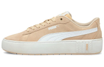 PUMA Smash Platform V2 Suede "Khaki White" Women"s
