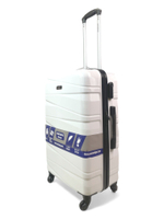 Средний чемодан Bon-Voyage Model Ten, Белый, M-