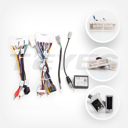 Комплект рамки с разъёмами 10"+can KIA Seltos 2019+ - Car-Smart 7122