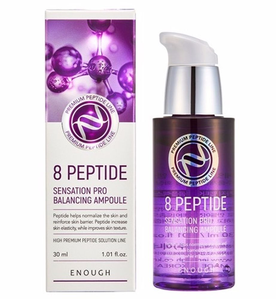 Enough 8 Peptide Sensation Pro Balancing Ampoule омолаживающая сыворотка с пептидами