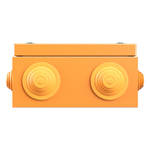 Коробка стальная FS с кабельными вводами и клеммниками, IP55, 150х150х80 мм, 4р, 450V, 32A, 10 мм2, нерж.контакт