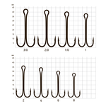 Крючки Saikyo двойн.Long Shank KH-11040  BN №2/0 (100шт)