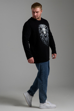 8546 Футболка с длинным рукавом мужская