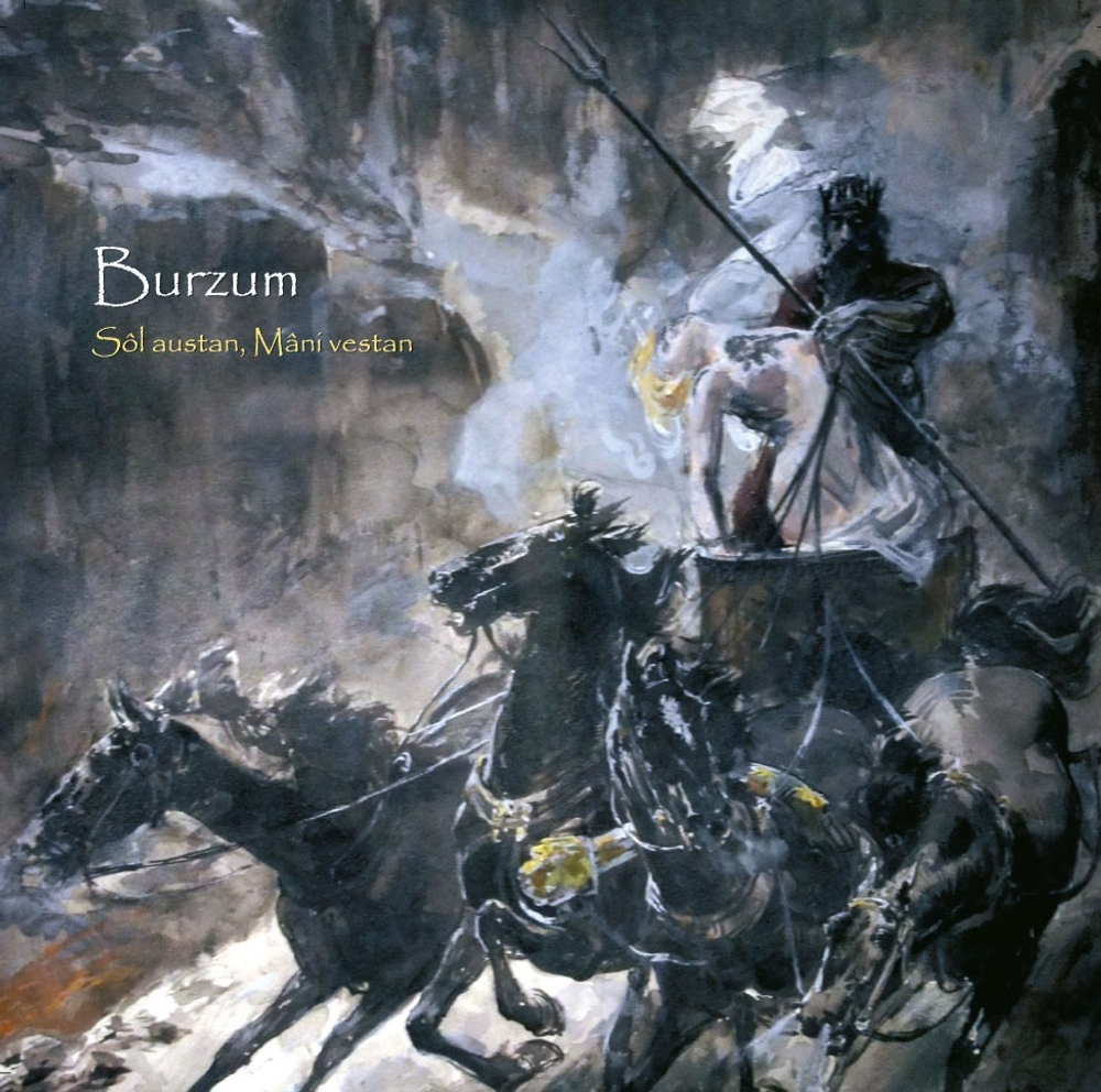 BURZUM Sol Austan, Muni Vestan SLIP, музыкальный компакт диск, black metal
