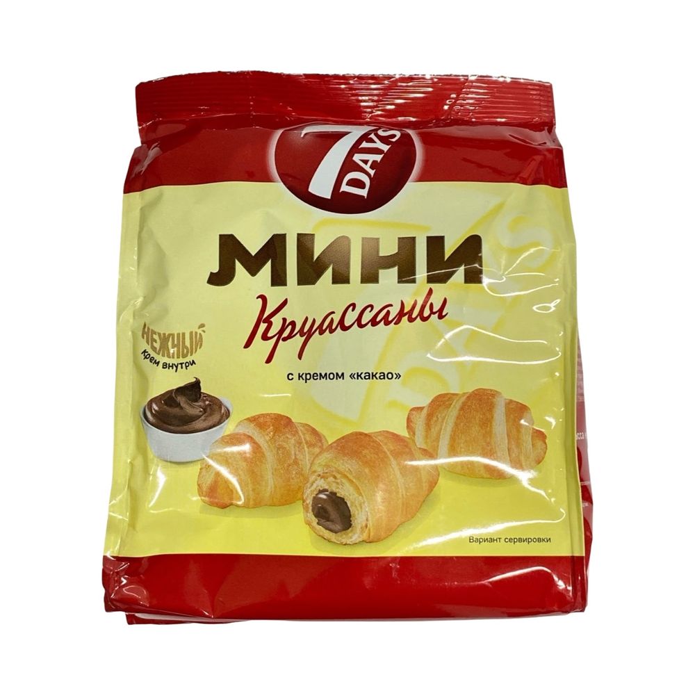 Круассаны "7Days" со вкусом какао 123гр