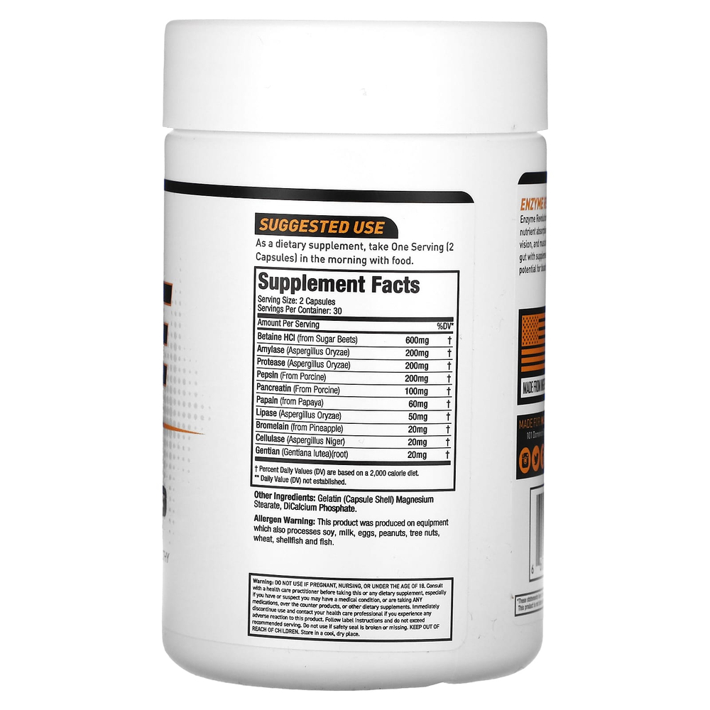 MuscleSport, Enzyme Revolution`` 60 капсул