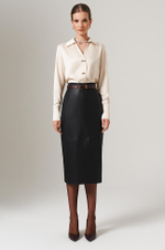 23153 Блузка женская (кремовый)