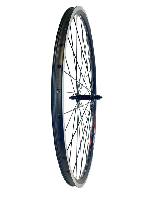 Колесо переднее 28-29" TRIX двойной обод черный сталь гайки