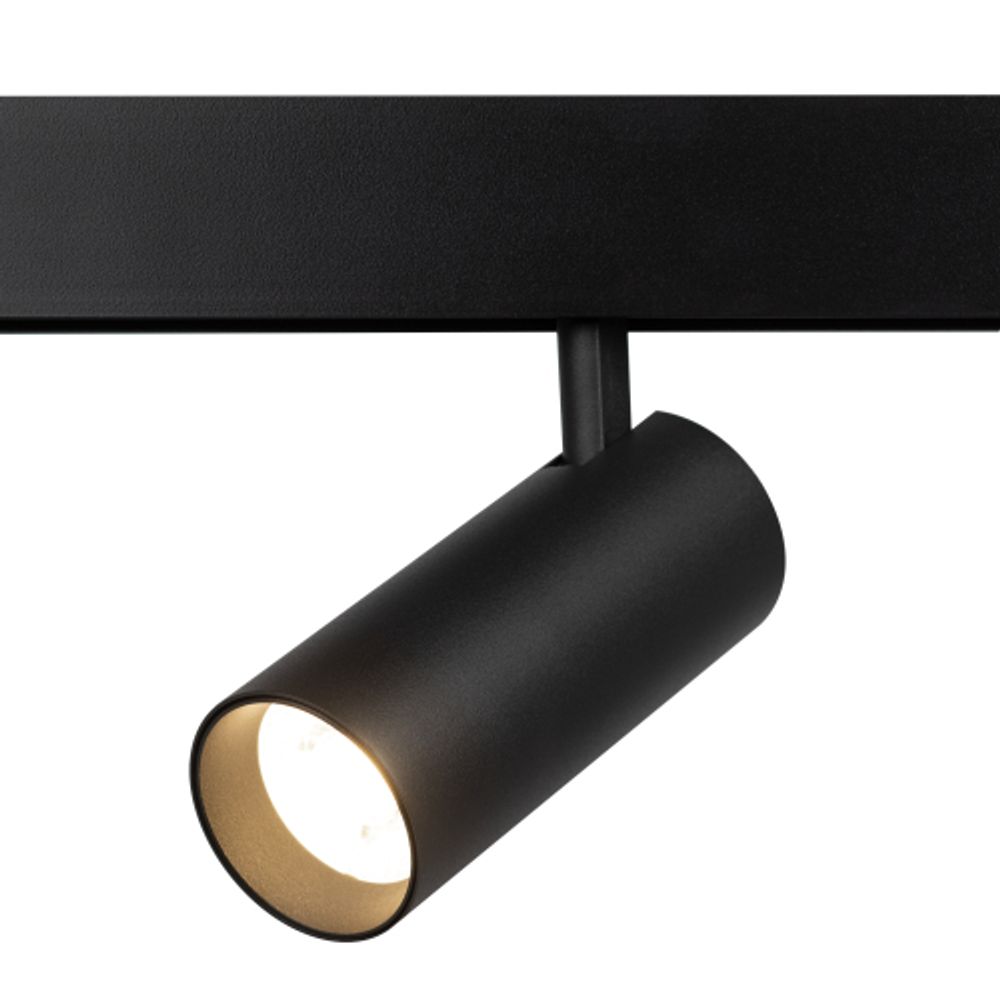 Магнитный трековый светильник ЭРА TRM20-6-15W4K BK светодиодный 15Вт 4000К черный | Магнитные трековые светильники