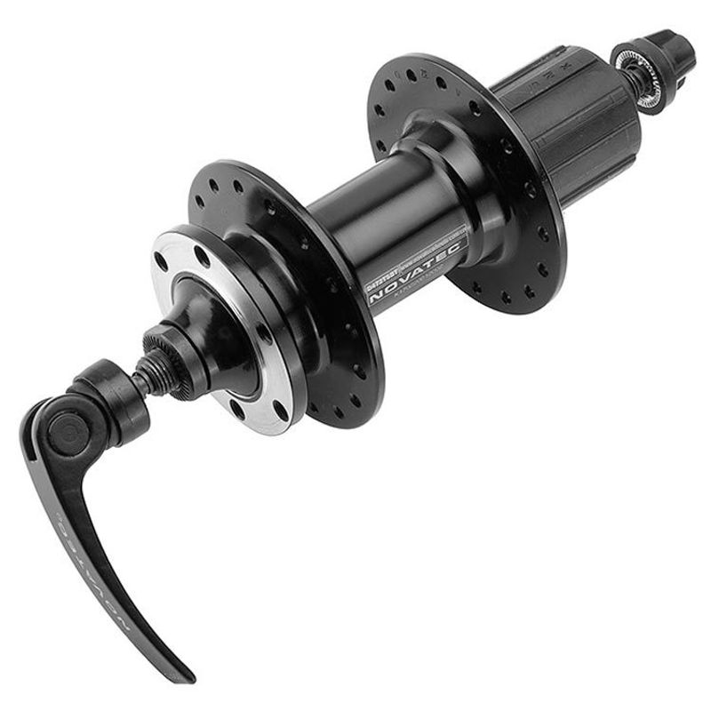 Втулка заднего колеса Joytech D472SBT-SC, 32 отв., с пром. подшипниками, под кассету 8-10 скоростей, под дисковый тормоз