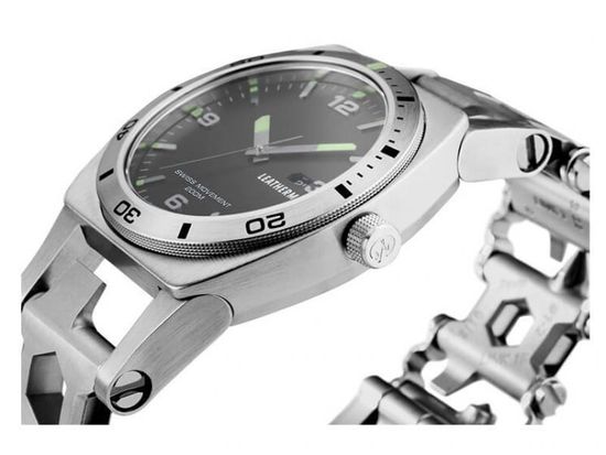 Часы-мультитул Leatherman Tread Tempo серебристые 832421