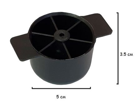 Опора с ушами Н35 пластик