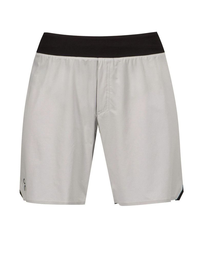 Мужские теннисные шорты ON The Roger Lightweight Shorts - glacier/black