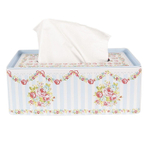 Салфетница "Шебби" 25x13x10см Металл