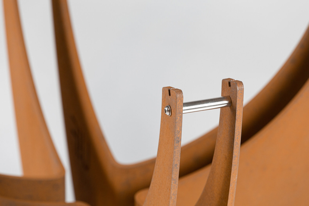 Чаша для костра с высоким основанием Up!Flame STEEL CUP 1000 Magnum oxi