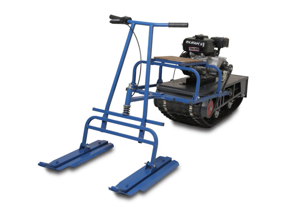 Мотобуксировщик ВЕПС «Рикша» с лыжным модулем 6.5 л.с.