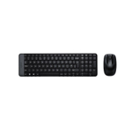Комплект Logitech MK220 Wireless Desktop (клавиатура+мышь) USB, Black, 920-003169