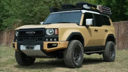 Обвес Off road Оффроуд для Toyota Land Cruiser Prado 250 LC250 Внедорожный обвес Защита кузова и днища