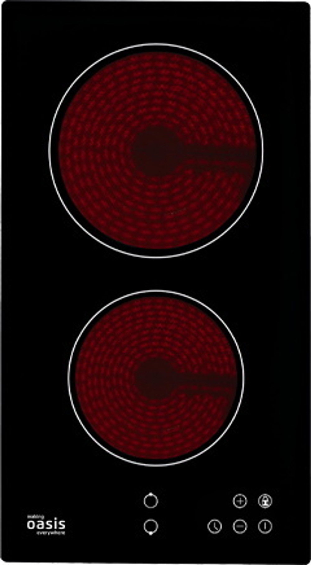Поверхность варочная эл. "Oasis" P-SBD (2-х комф.)