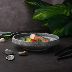 Салатник 830 мл d 23,3 см h5,5 см Stone Untouched Taiga P.L. Proff Cuisine [1]