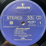 Rush ‎– Grace Under Pressure (Голландия 1984г.)