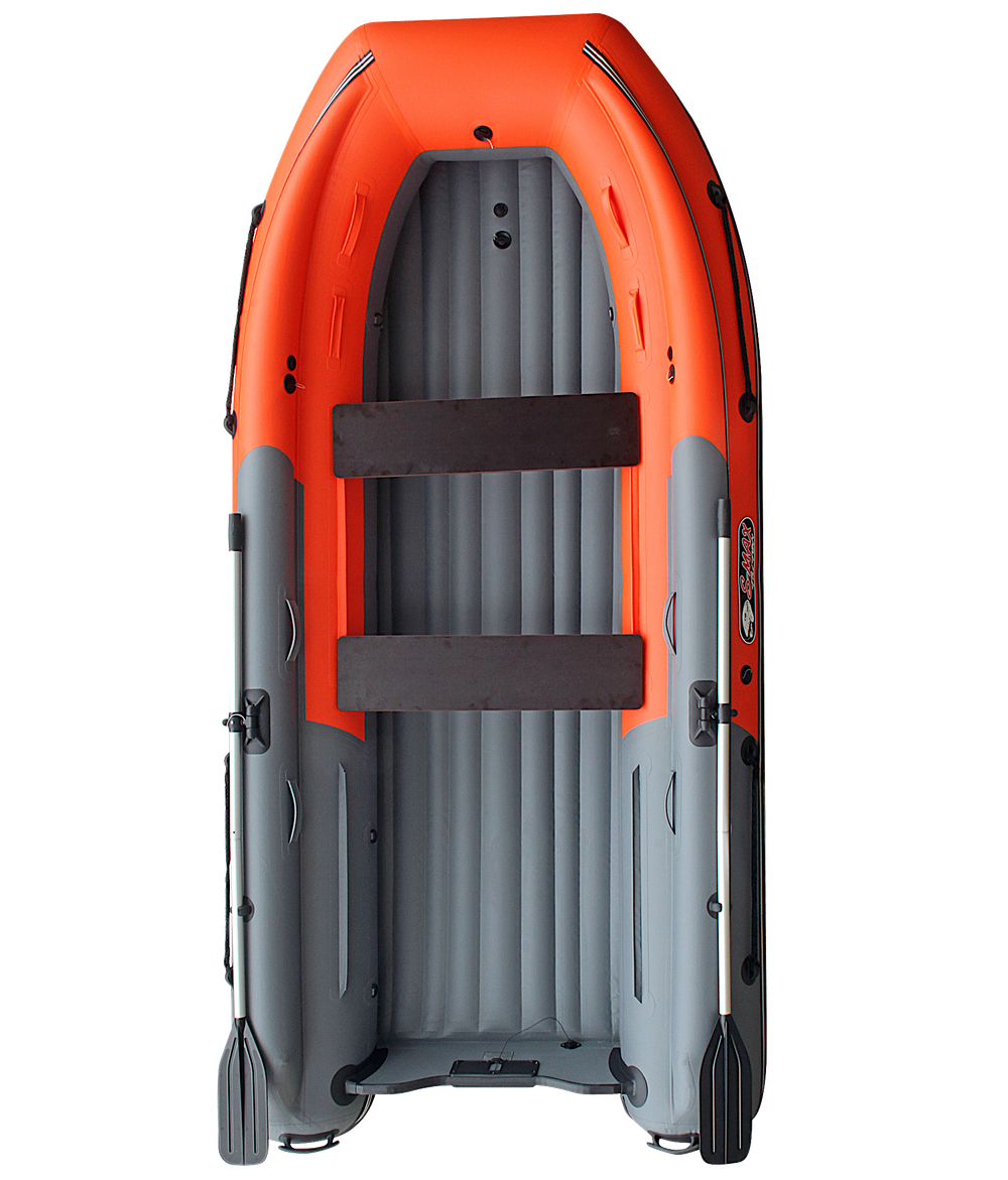 Лодка ПВХ Angler Reef Тритон S-Max 400FiND с интегрированным фальшбортом -