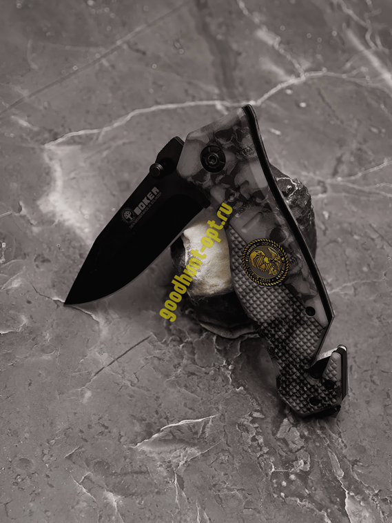 Складной нож тактический BOKER Серый