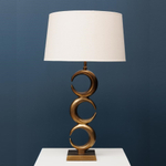 Лампа с абажуром Луны 73 см