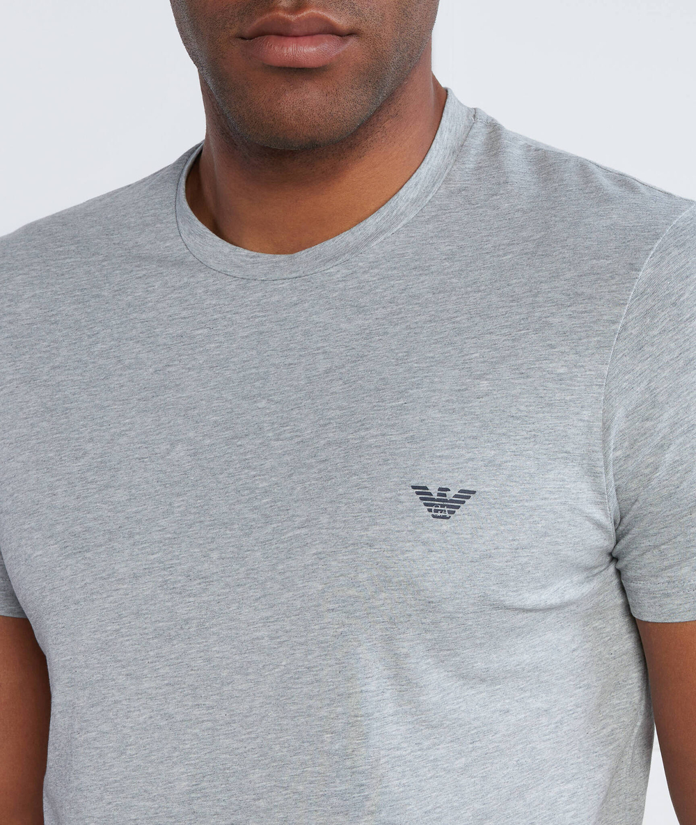 Футболка 2шт. Emporio Armani - серый(111267 3F720)