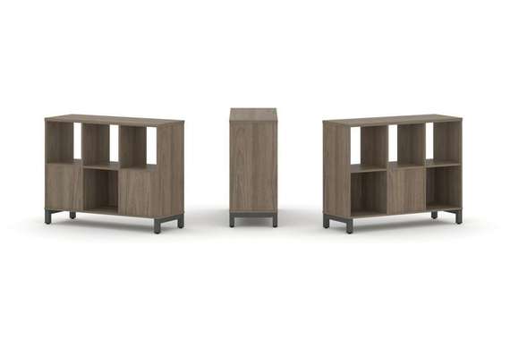 Style Project Набор стеллажа 2-х сторон., 2 яр. SN.NSD-231  1121*400*881