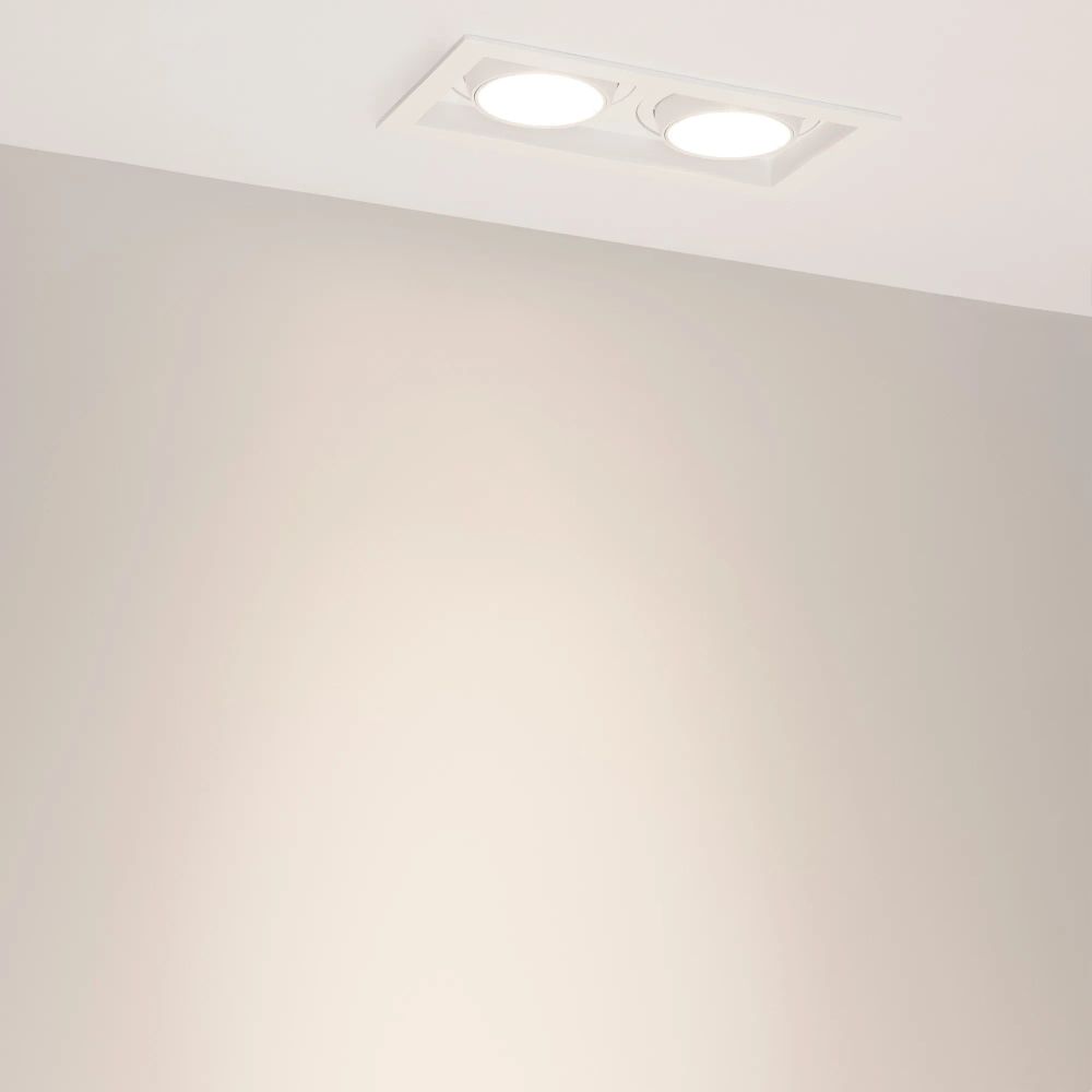 Светильник MS-VORTEX-BUILT-S210x117-2x20W Day4000 (WH-WH, 20 deg, 230V) (Arlight, IP20 Металл, 5 лет) 057769