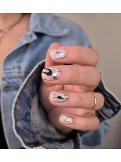 Lucky Rose Слайдеры наклейки для ногтей Foil 107